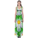 Seamless Repeating Tiling Tileable Flowers Empire Waist Maxi Dress View1