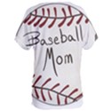 Baseball Mom Ball Women s Oversized Tee View2