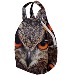 Owl Bird Eyes Eagle Owl Birds Travel Backpacks by Wegoenart