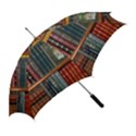 Books Library Bookshelf Bookshop Straight Umbrellas View2