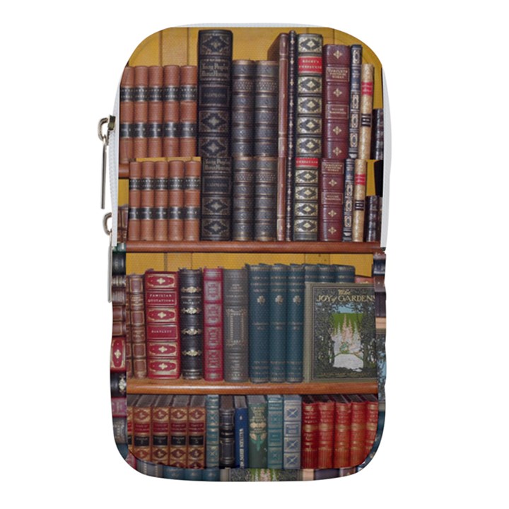 Books Library Bookshelf Bookshop Waist Pouch (Large)