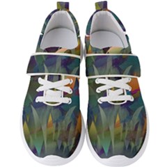 Mountains Abstract Mountain Range Men s Velcro Strap Shoes by Wegoenart