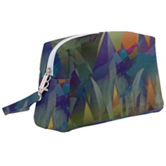 Mountains Abstract Mountain Range Wristlet Pouch Bag (large) by Wegoenart