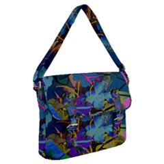 Flowers Abstract Branches Buckle Messenger Bag by Wegoenart