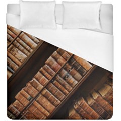 Books Bookshelf Classic Collection Duvet Cover (king Size)