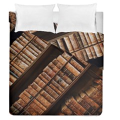 Books Bookshelf Classic Collection Duvet Cover Double Side (queen Size)