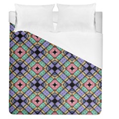 Pattern Wallpaper Background Abstract Geometry Duvet Cover (queen Size)