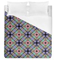 Pattern Wallpaper Background Abstract Geometry Duvet Cover (Queen Size) View1