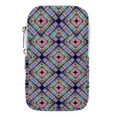 Pattern Wallpaper Background Abstract Geometry Waist Pouch (large)