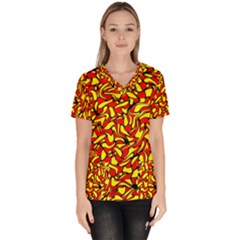 Rby 25 Women s V-neck Scrub Top by ArtworkByPatrick