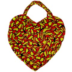 Rby 25 Giant Heart Shaped Tote by ArtworkByPatrick