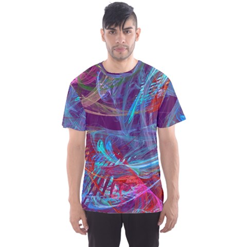 Neonchaos Men s Sports Mesh Tee by designsbyamerianna