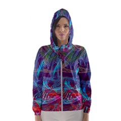 Neonchaos Women s Hooded Windbreaker