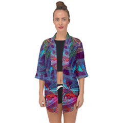 Neonchaos Open Front Chiffon Kimono by designsbyamerianna