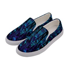 Who Broke The 80s Women s Canvas Slip Ons by designsbyamerianna