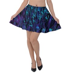 Who Broke The 80s Velvet Skater Skirt