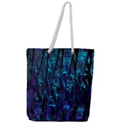 Who Broke The 80s Full Print Rope Handle Tote (large) by designsbyamerianna