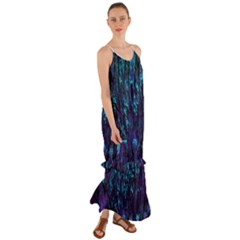 Who Broke The 80s Cami Maxi Ruffle Chiffon Dress