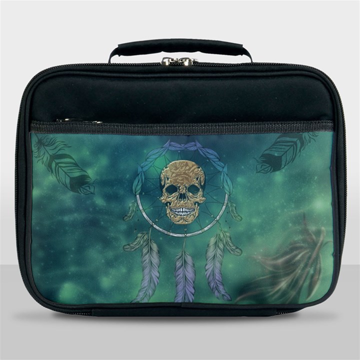 Dreamcatcher With Skull Lunch Bag