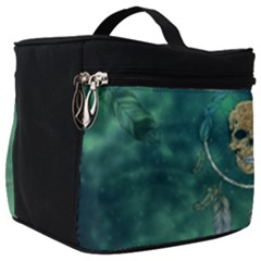 Dreamcatcher With Skull Make Up Travel Bag (big) by FantasyWorld7