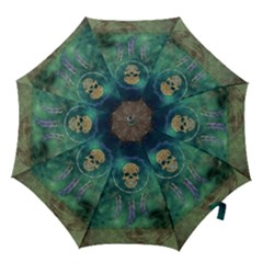 Dreamcatcher With Skull Hook Handle Umbrellas (medium) by FantasyWorld7