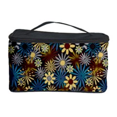 Daisies Variation 1 Cosmetic Storage by bloomingvinedesign