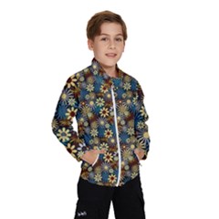 Daisies Variation 1 Kids  Windbreaker by bloomingvinedesign