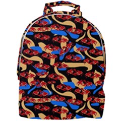 Fighting Crabbies Pattern Mini Full Print Backpack by bloomingvinedesign