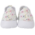 Pink blue flowers pattern                       Men s Slip On Sneakers View4