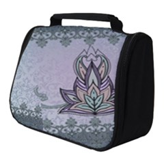 Abstract Decorative Floral Design, Mandala Full Print Travel Pouch (small) by FantasyWorld7