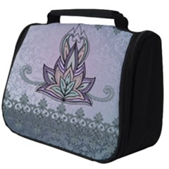 Abstract Decorative Floral Design, Mandala Full Print Travel Pouch (big) by FantasyWorld7