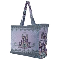 Abstract Decorative Floral Design, Mandala Simple Shoulder Bag by FantasyWorld7