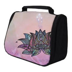 Abstract Decorative Floral Design, Mandala Full Print Travel Pouch (small) by FantasyWorld7