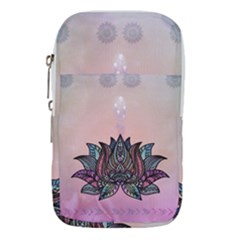 Abstract Decorative Floral Design, Mandala Waist Pouch (small)