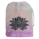 Abstract Decorative Floral Design, Mandala Drawstring Pouch (XXXL) View1