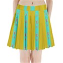 Colors And Flowers Pleated Mini Skirt View1