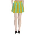 Colors And Flowers Pleated Mini Skirt View2