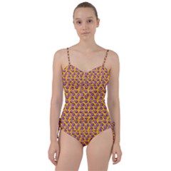 Tropical Orange Avocadoes Sweetheart Tankini Set by snowwhitegirl