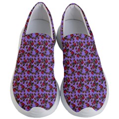 Lazy Cat Floral Pattern Lilac Polka Women s Lightweight Slip Ons by snowwhitegirl