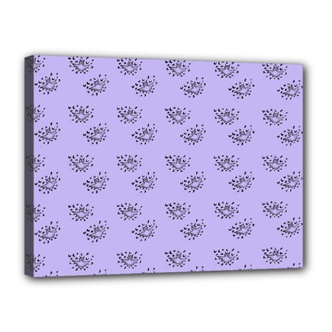 Zodiac Bat Lilac Canvas 16  X 12  (stretched) by snowwhitegirl