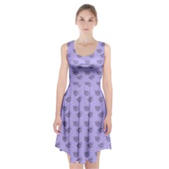 Zodiac Bat Lilac Racerback Midi Dress by snowwhitegirl