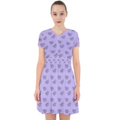 Zodiac Bat Lilac Adorable In Chiffon Dress by snowwhitegirl