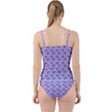 Zodiac Bat Lilac Cut Out Top Tankini Set View2