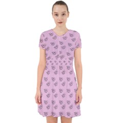 Zodiac Bat Pink Adorable In Chiffon Dress by snowwhitegirl