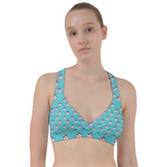 English Breakfast Aqua Sweetheart Sports Bra by snowwhitegirl