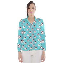 English Breakfast Aqua Women s Windbreaker by snowwhitegirl