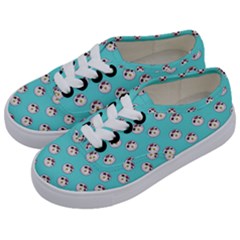 English Breakfast Aqua Kids  Classic Low Top Sneakers by snowwhitegirl