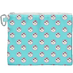 English Breakfast Aqua Canvas Cosmetic Bag (xxxl) by snowwhitegirl