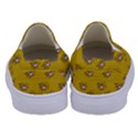 Zodiac Bat Pink Yellow Kids  Canvas Slip Ons View4