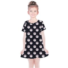 English Breakfast Black Kids  Simple Cotton Dress by snowwhitegirl